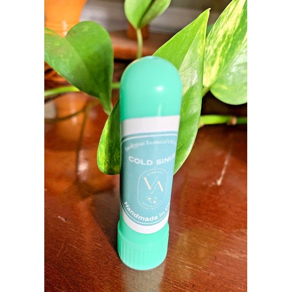 Cold & Sinus Euclalyptus Essential Oil Inhaler (Refilable) All natural handmade