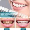 Healifty 4 Pcs Hard Denture Brush Double Sided Toothbrush Multi- Layered Bristles Fake Teeth Cleaning Brush Denture Care (Green)