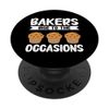 Bakers Rise To The Occasion PopSockets Standard PopGrip