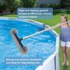 Poolvio 5-in-1 Pool Cleaning Kit - Includes Semi-Deep Skimmer Net, Aluminum L...
