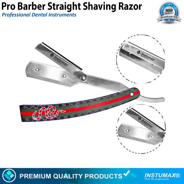 Professional Barber Hair Shaving Razor Straight Edge Folding Sharp Tools