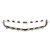 Grille Assembly Kit For 2008-2012 Chevrolet Malibu Paintable Shell and Insert