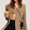 [CASETiFY] Pebble Cord Smartphone Shoulder - Greige, Greige (Cord)
