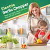 Electric Garlic Chopper, 300ML Portable Cordless Mini Food Processor, Recharg...