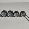 CUSTOM GENERAL LEE WHEELS FITS ON HOT WHEELS 1/64 SCALE  not include car NEW