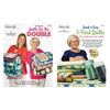 New Fabric Cafe 3 Yard Quilts Pattern Bundle - on The Double and Quick 'n Easy Quilts, Brown