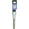 BRILLIANT TOOLS BT022873 1/2 Inch Hex Socket Bit Socket, 100 mm Long, 8 mm [Powered by KS Tools]