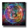 Epic Graffiti 'Bitcoin Wallet' Canvas Wall Art, 12"x12"