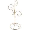 TRIPAR 13 Inch 4 Arm Brass Metal Mini Ornament Display Tree Jewelry Organizer