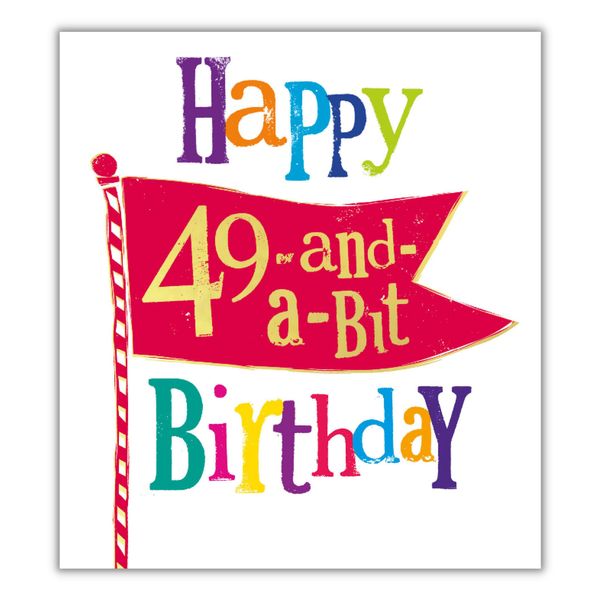 Danilo Promotions Age 50 Birthday Card,7 x 6