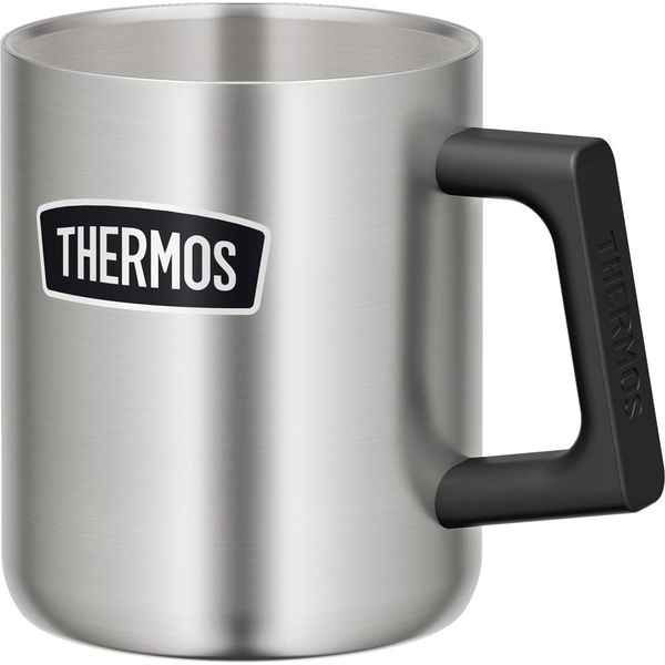 Thermos Outdoor Series Vacuum Insulated Mug, 11.8 fl oz (350 ml), Stainless Steel, ROD-006 S