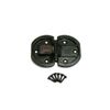 High Logic Folding Door Hinge, 83N, Black, GB KZ-248
