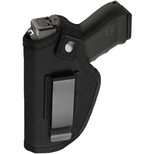 Gun Holsters for Men/Women, 380 Holster for Pistol Holster, Universal Airsoft Right/Left, IWB/OWB 9mm Holsters for Concealed Carry, Fits Glock, M&P Shield & Similar Handgun