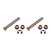 2 Dorman - HELP Door Hinge Pin and Bushing Kit Front Upper Fits 1989-1997 Cougar