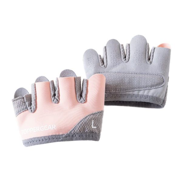 TOPPERGEAR Training Gloves Fit Gloves (Small, Pink)