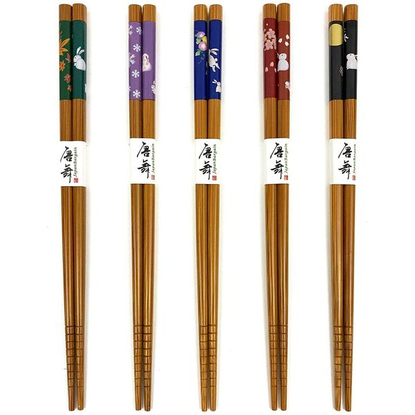 Wholesale Lot 50 Pair Bamboo Chopsticks Usagi Bunny S-3645x10