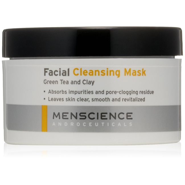 MenScience Androceuticals Facial Cleansing Mask, 3 oz