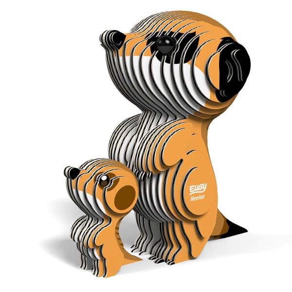 EUGY Eco-Friendly 3D Paper Puzzle (Meerkat)