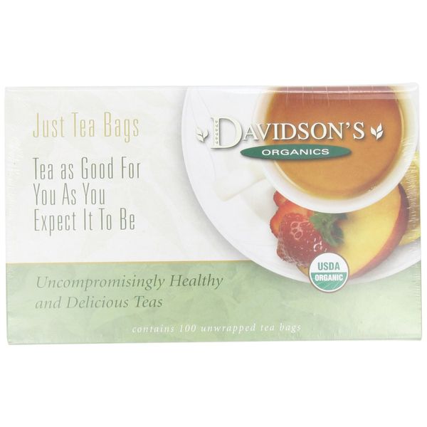 Davidson's Organics, Rosehips, 100-count Unwrapped Tea Bags