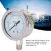 Vacuum Pressure Gauge, 1/4" NPT Stable Performance Class 2.5 Precision Household Multi-Function Pressure Gauge (0-10Mpa)