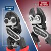 WORKPRO 8 inch Mini Bolt Cutter with Bi-Material Ergonomic Handle Security Lock