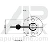1000 Amp Removable Key Battery Isolator Cut off kill Switch 12V Heavy Duty
