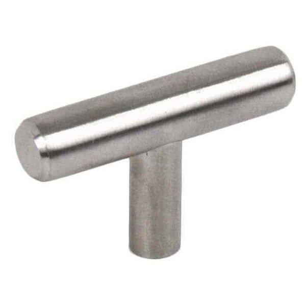 2-inch T-Pull 100% Solid Stainless Steel Cabinet Bar Pull Drawer Door Handles