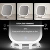 Double Sided Magnification Makeup Vanity Mirror Rechargable Travel Portable
