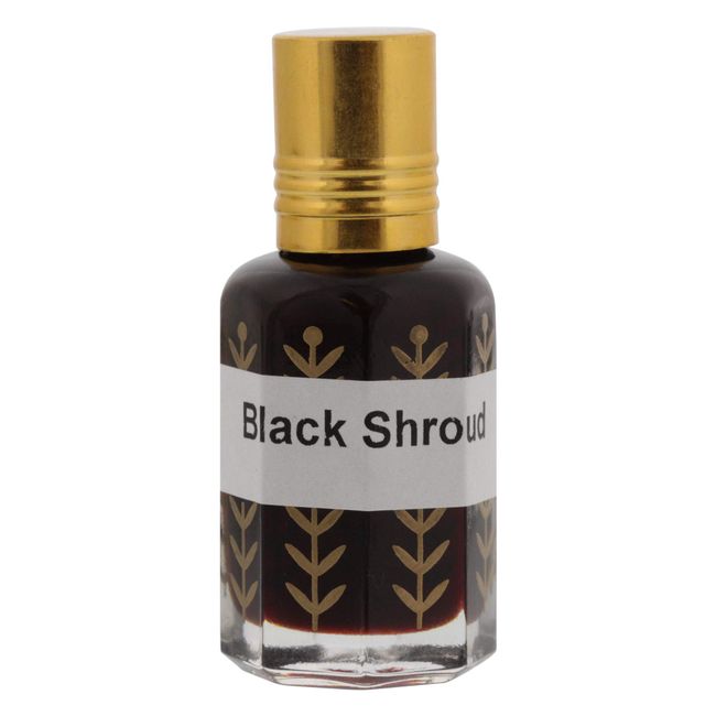 Hijaz Black Shroud Of Kaaba Premium Arabian Fragrance Oil For Men - 3ML