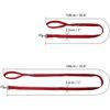 iGadgitz Home U7159 Padded Dog Lead - Red, 100cm (1m) 3ft 4