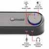 GOgroove SonaVERSE UBR USB Powered Computer Sound Bar Speaker (Black)
