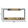 Rico Industries NCAA Florida Gators 12" x 6" Silver Chrome Frame With Decal Inserts