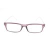 Flexible Memory Reading Frame Clear Glasses + Free Pouch $5.00 Cvfx2908rcv (+275, 2 VIOLET SILVER)