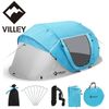 VILLEY 2Person Pop Up Tent Waterproof Camping Beach Tent Automatic Setup Instant