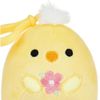 squishmallows 3.5"" Easter Clip-On Triston The Chick, Pink