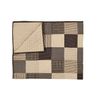 Crow & Star Throw Blanket Quilt Quilted Patch Work Country Primitive Farm House