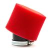 Foam Performance Air Filter 38mm Red Curved Neck For Pit Bikes & Quad Bikes