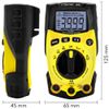 TROTEC Digital True RMS Multimeter BE52 Bluetooth Digital Multimeter with Free Smartphone App Meter Multifunction Meter CAT III 600V Hold Function Continuity Test Diode Test