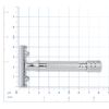 Merkur Classic 3-Piece Razor Double Edge Safety Razor, MK-15C