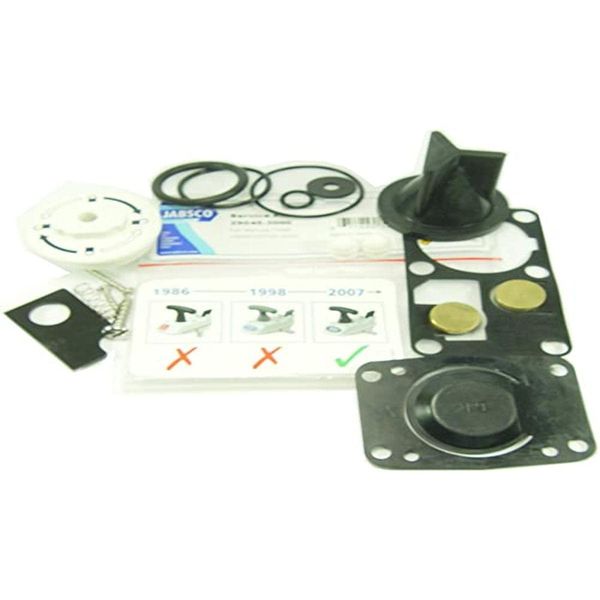 Jabsco 29045-3000 Twist N Lock Marine Manual Toilet Service Kits Fits 29090-2 & 29120-2, 1998 and Up