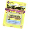 Dramamine Motion Sickness Relief for Kids, Grape Flavor, 8 Count (2 Pack)