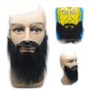 Losuya Black Fake Beards False Beards Funny False Beard Mustache Masquerade Party Decorations