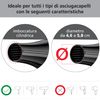 Macom 215 Wind Spin universal diffuser with cyclone technology, assorted colors