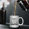 BWW Print - Meow (Cute Cat) - Printed Mug, Ceramic, 11fl.oz.