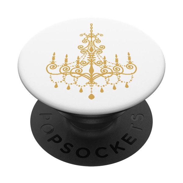 Gold Chandelier PopSockets Swappable PopGrip