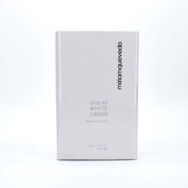 miriamquevedo Glacial White Caviar Recovery Serum 1.7oz - Imperfect Box