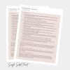 Permanent Makeup Intake forms Consent, Intake, Aftercare Packet for Clients to Sign | 100pk 25 of each | Consultation for PMU, Microblading, lip blushing, ombre powder brow eyeliner Instructions cards