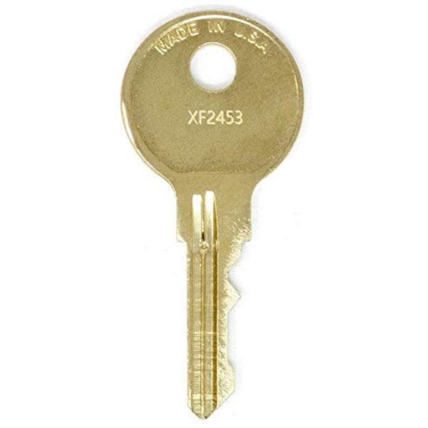 Steelcase XF2453 Replacement Keys: 2 Keys