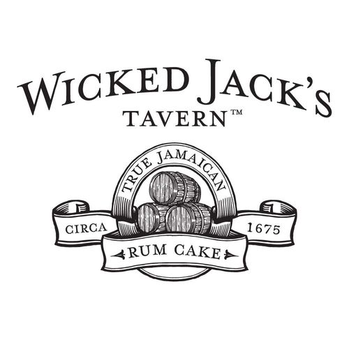 True Jamaican Rum Cake by Wicked Jack's Tavern | 4oz Butter Rum Cake | Liquor & Spirits Bakery & Dessert Gifts