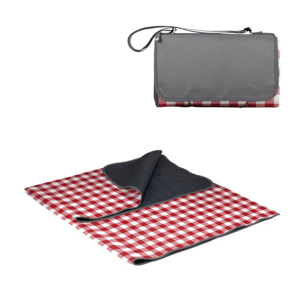 ONIVA - a Picnic Time brand Blanket Tote Outdoor Picnic Blanket, Beach Blanket, Camping Blanket 59x51 inches